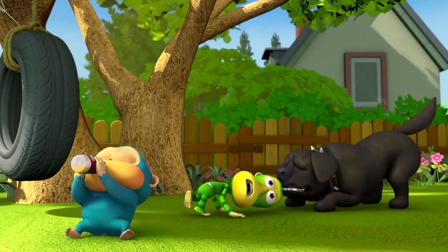 انیمیشن میمون های بیگانه Alien Monkes - قسمت 12